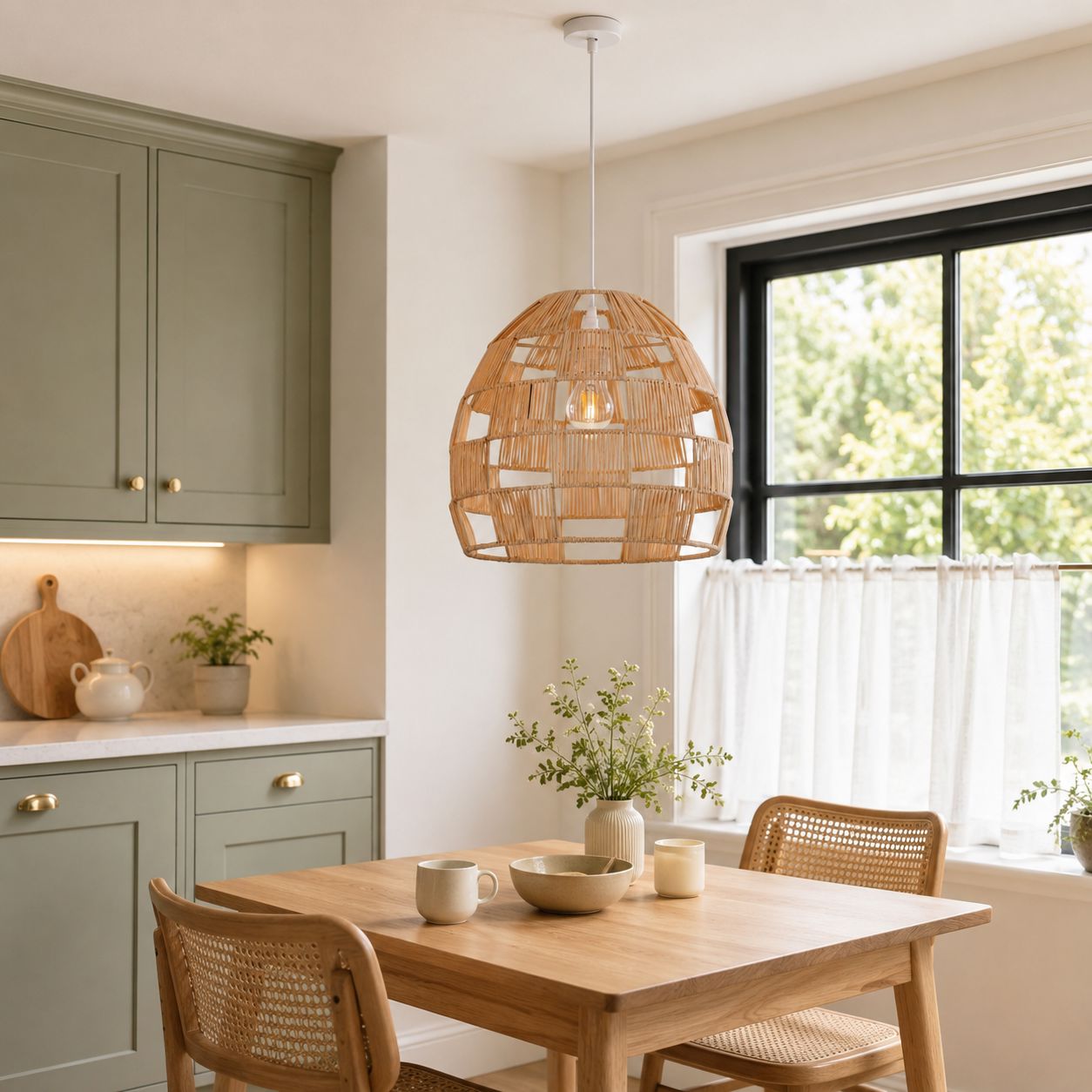 Lightsin Handwoven Rattan Pendant Light for a Warm & Stylish Ambiance Lightsin UK