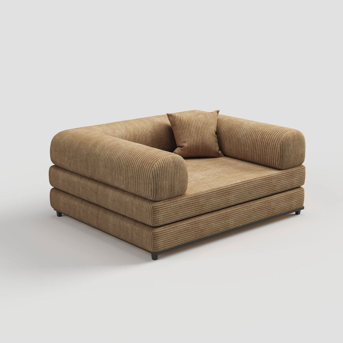 Cottonfy Matcha Toast Sofa Bed May Sale Cottonfy UK Khaki 130CM (pre-order)