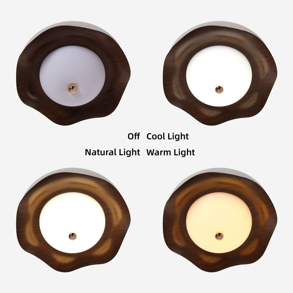 42 inch reversible ceiling fan with LED light with a compact motor and blade detail