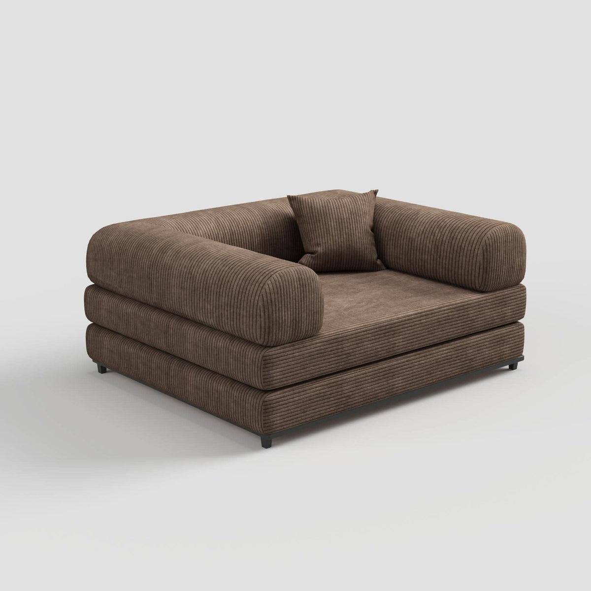 Cottonfy Matcha Toast Sofa Bed May Sale Cottonfy UK Brown 130CM (pre-order)