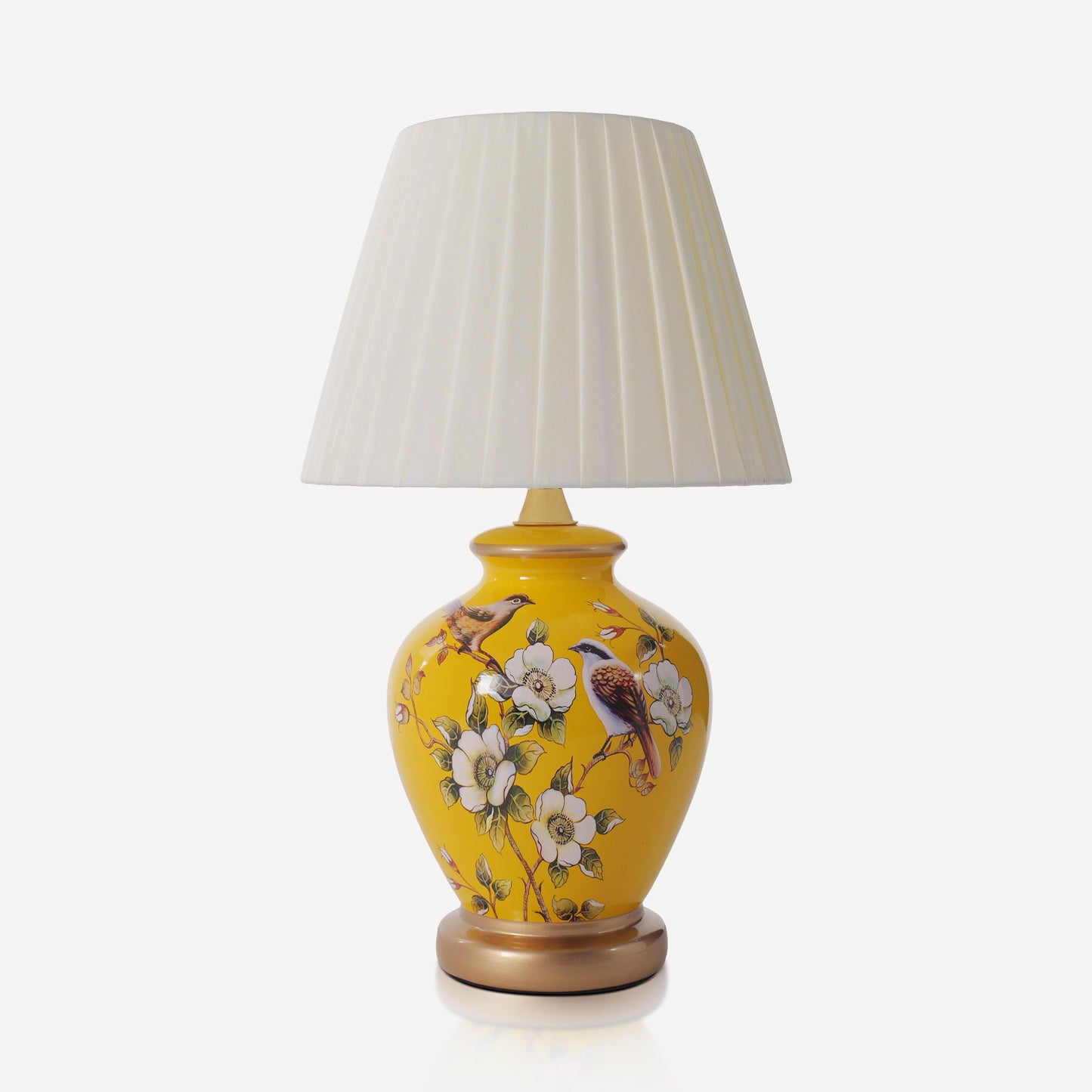 Chinoiserie Hand-Painted Ceramic Table Lamp Collection