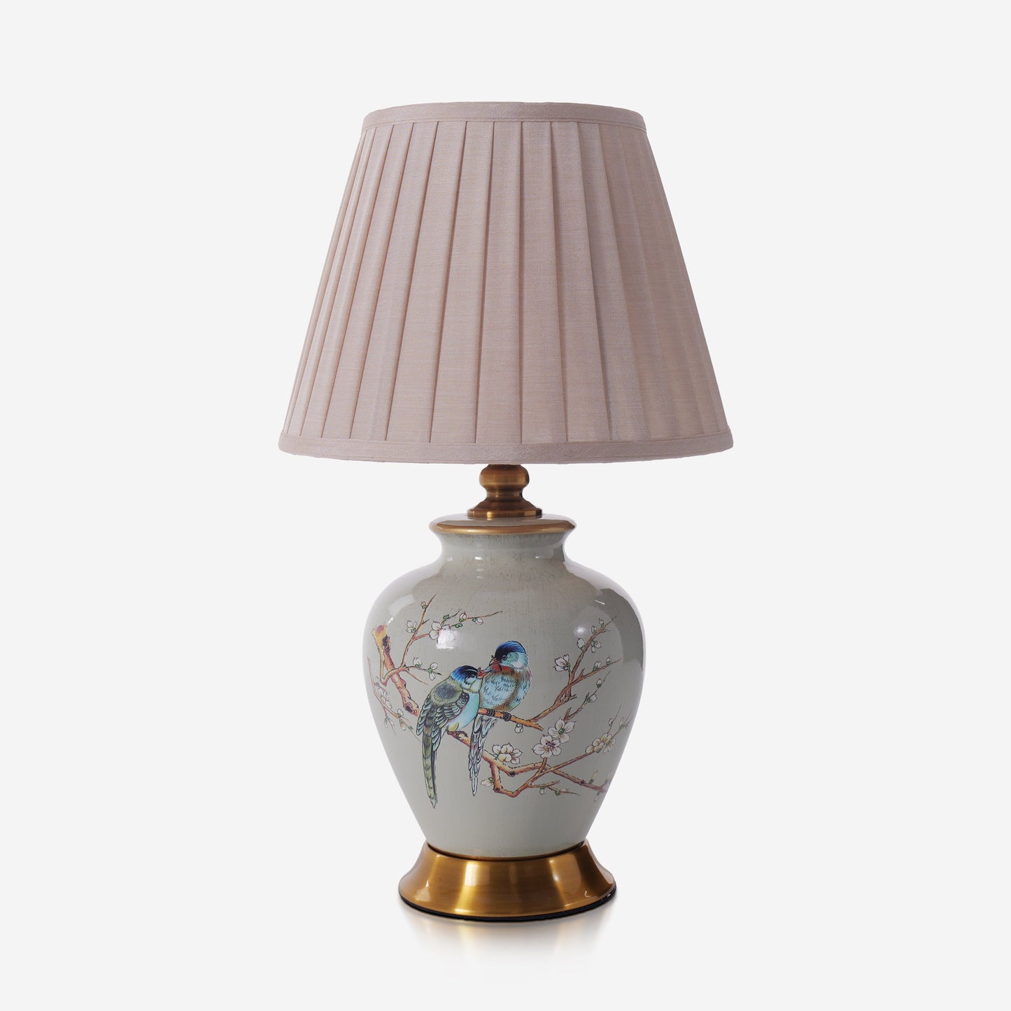 Chinoiserie Hand-Painted Ceramic Table Lamp Collection