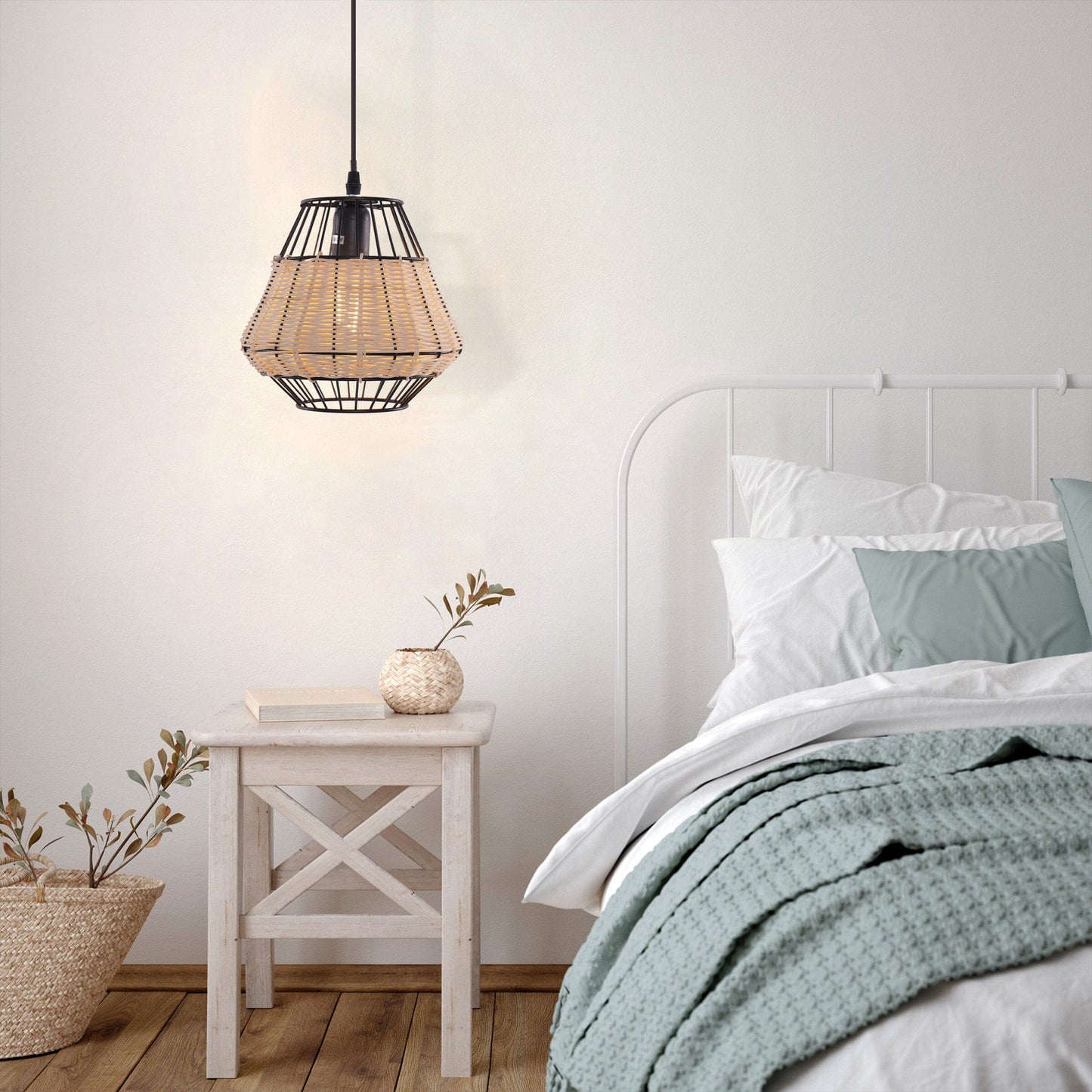 Lightsin Hexagonal Woven Pendant Light for Natural Warmth and Modern Style Lightsin UK