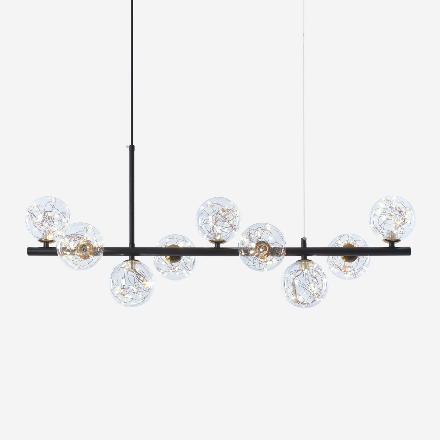 Cumulus - Modern Metal Chandelier with LED Starry Sky Effect