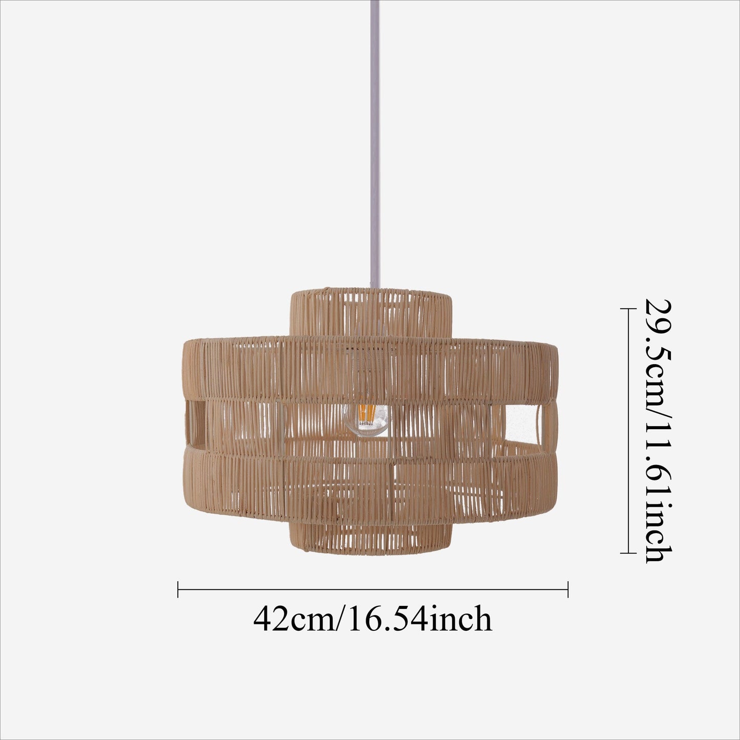 Lightsin Handcrafted Rattan Pendant Lamp for a Warm Touch Lightsin UK