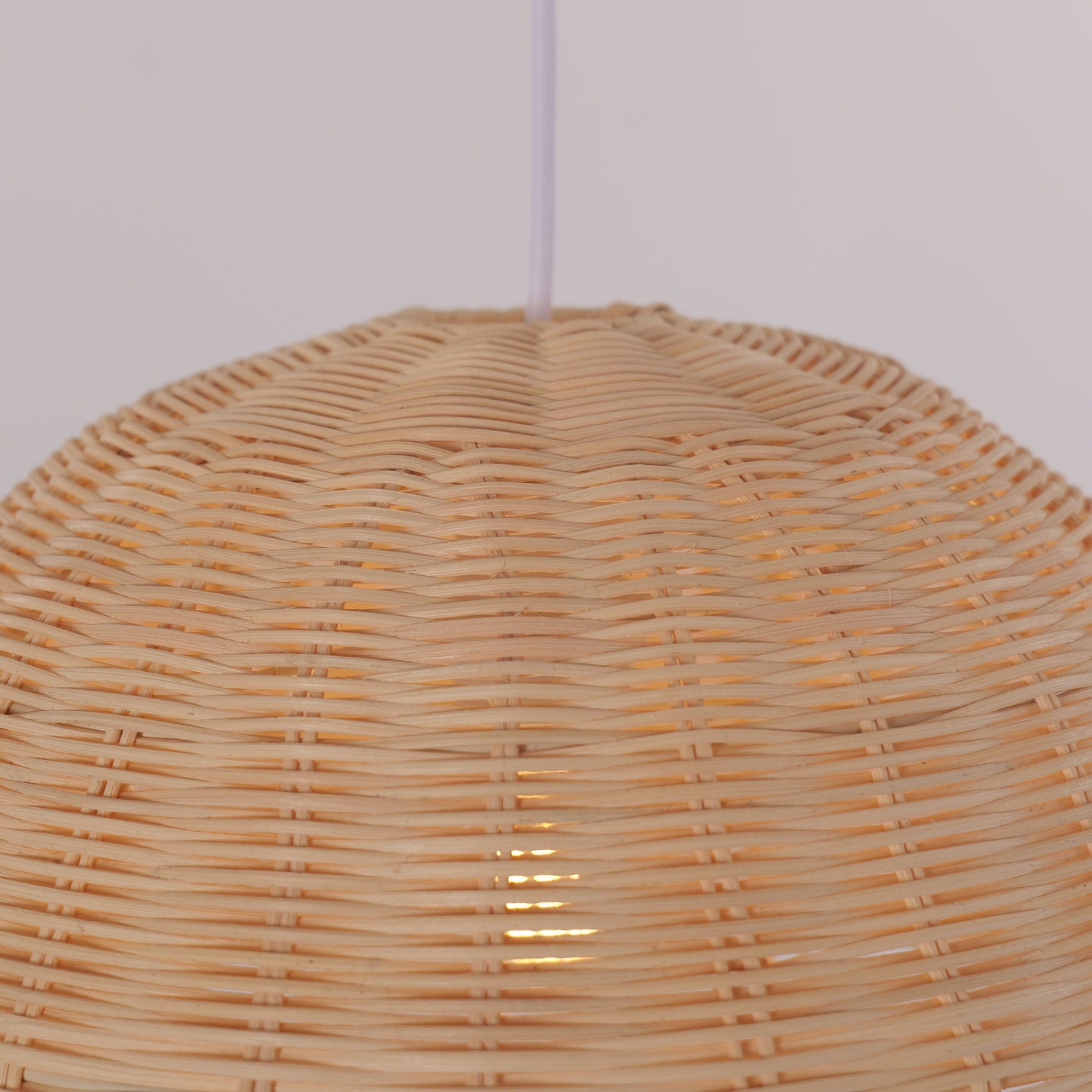 Lightsin Boho Half Sphere Rattan Pendant Light Lightsin UK