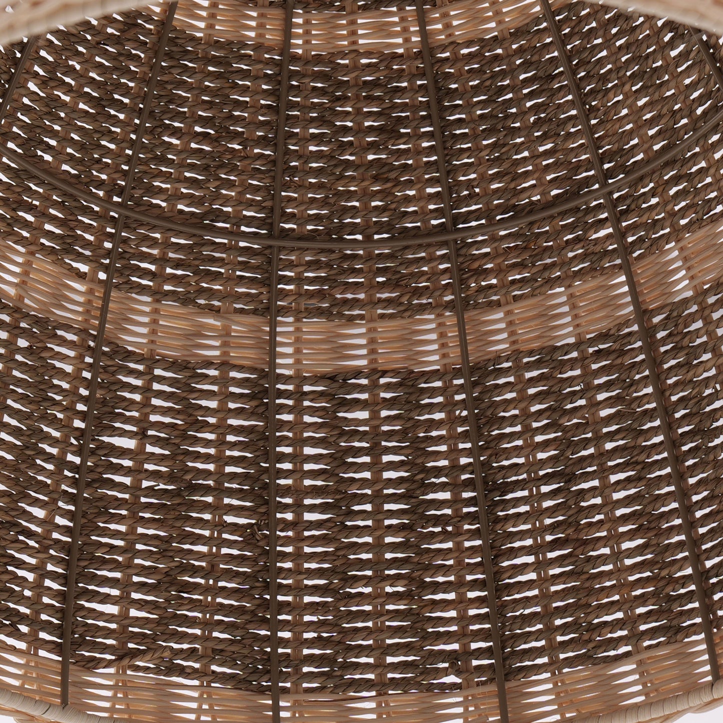 Living Nest UK Natural Woven Grass Dome Pendant Light for Cozy Interiors Living Nest UK