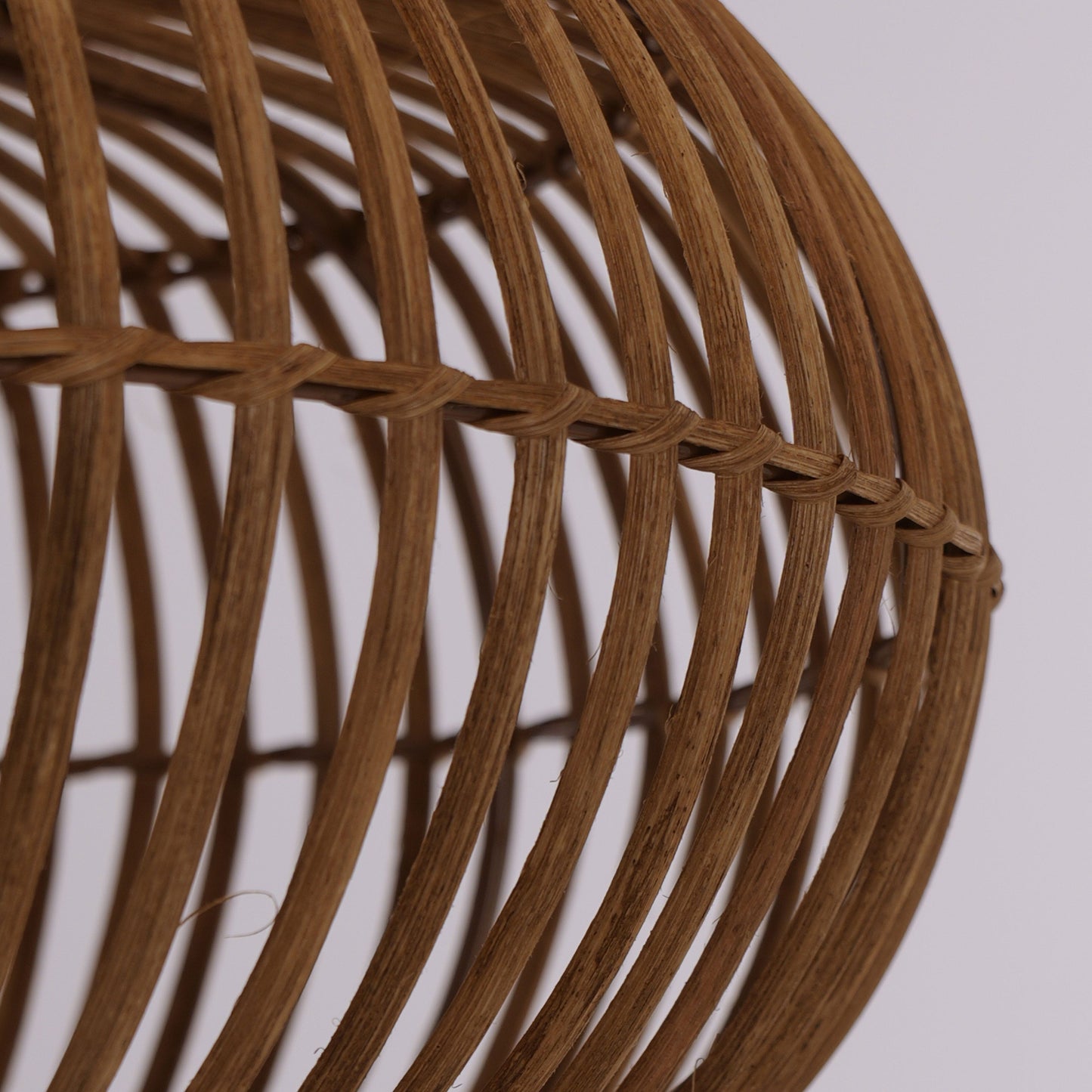 Living Nest UK Natural Bamboo Woven Round Pendant Light for Warm Interiors Living Nest UK