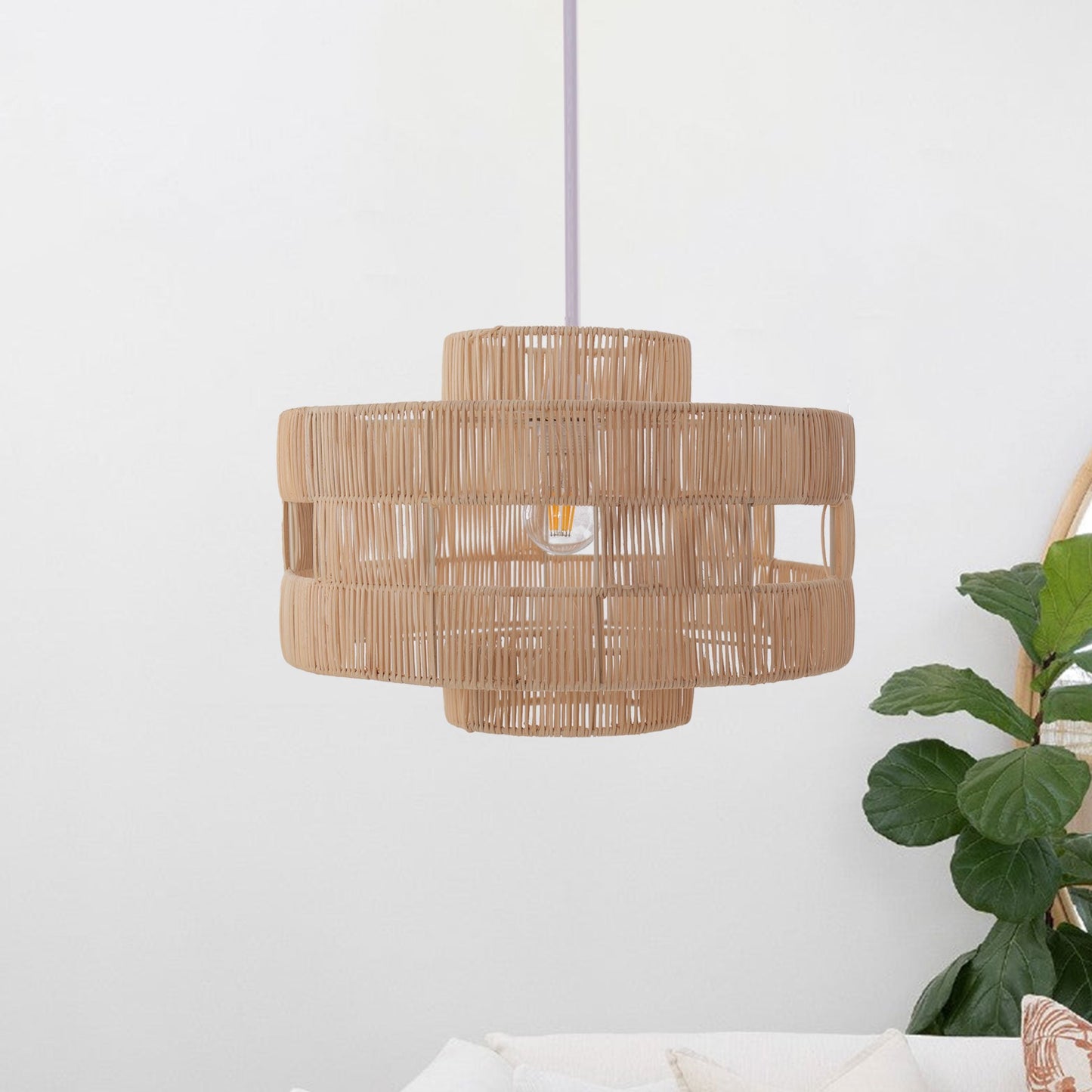 Lightsin Handcrafted Rattan Pendant Lamp for a Warm Touch Lightsin UK