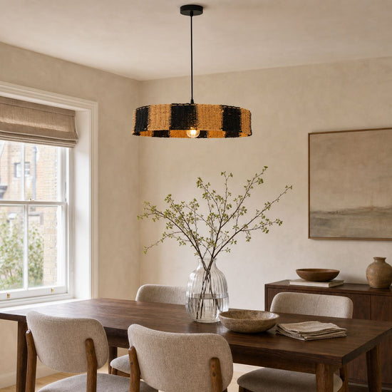 Lightsin Handwoven Paper Rope Pendant Light for a Warm Modern Glow Lightsin UK 