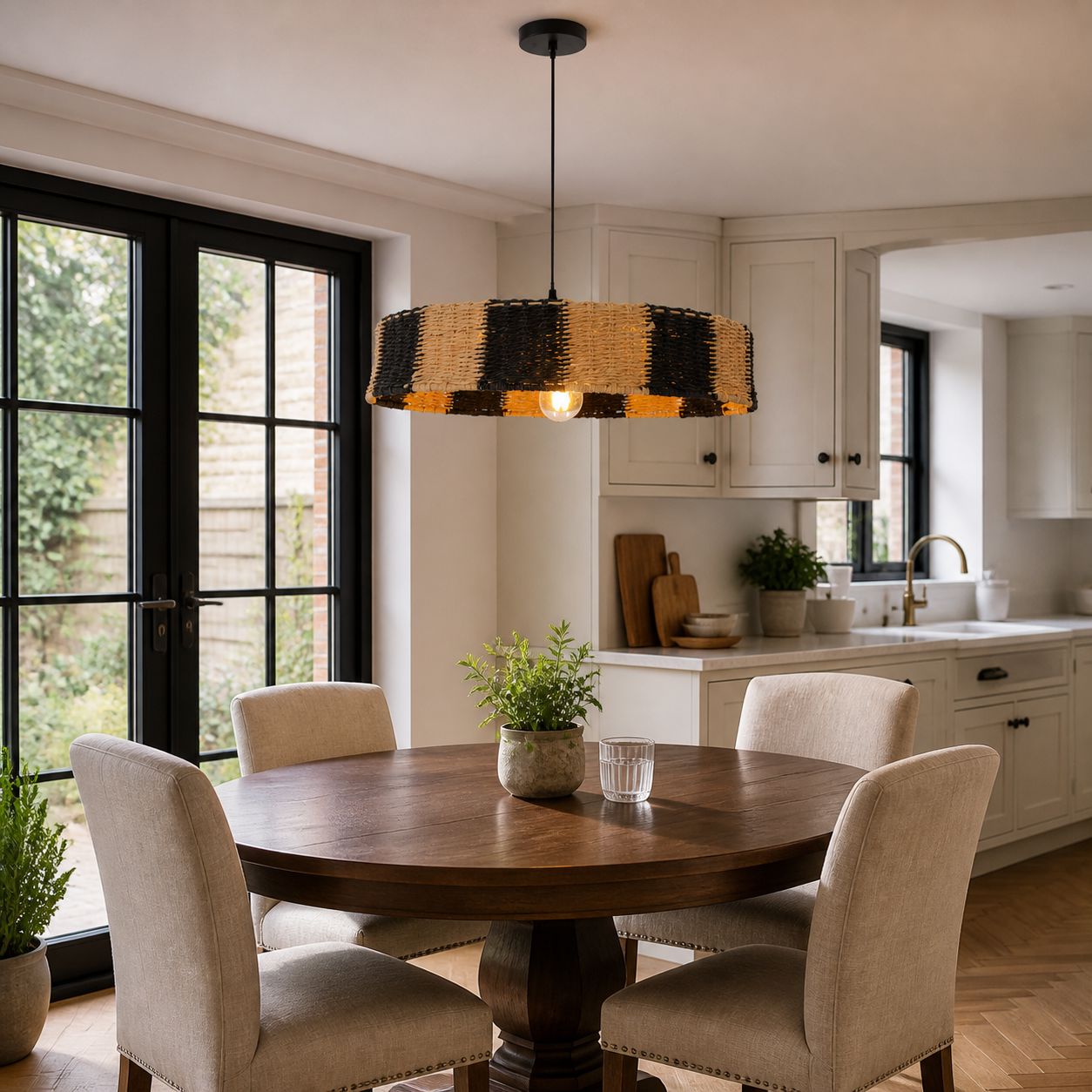 Lightsin Handwoven Paper Rope Pendant Light for a Warm Modern Glow Lightsin UK 