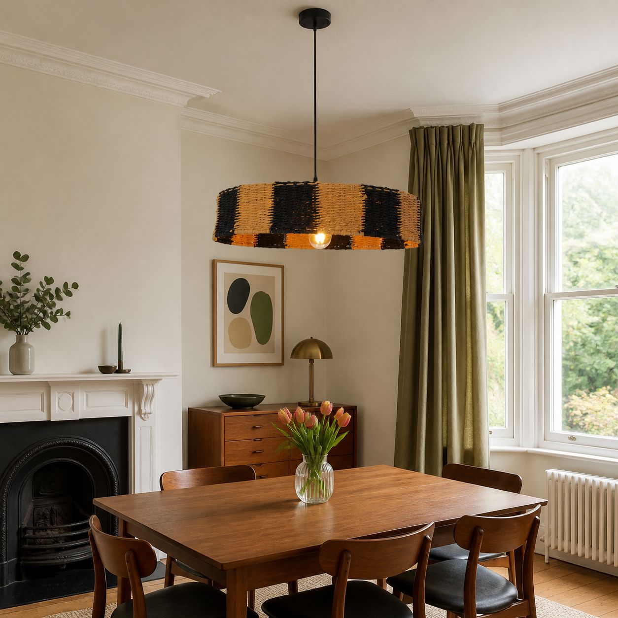 Lightsin Handwoven Paper Rope Pendant Light for a Warm Modern Glow Lightsin UK 