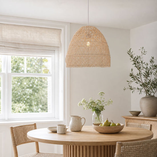 Lightsin TerraBell Dome Shaped Rattan Hanging Light Lightsin UK 