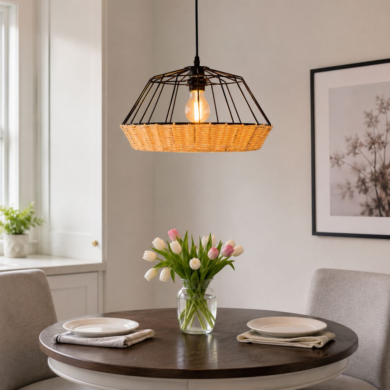 Glyph-Lightsin Geometric Bamboo Pendant Light for a Touch of Natural Modernity Lightsin UK 