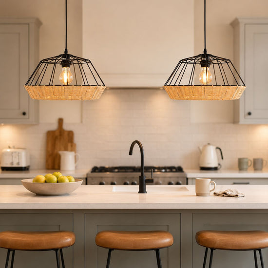 Lightsin Geometric Bamboo Pendant Light for a Touch of Natural Modernity Lightsin UK 