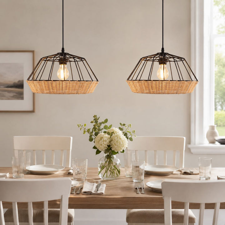 Glyph-Lightsin Geometric Bamboo Pendant Light for a Touch of Natural Modernity Lightsin UK 