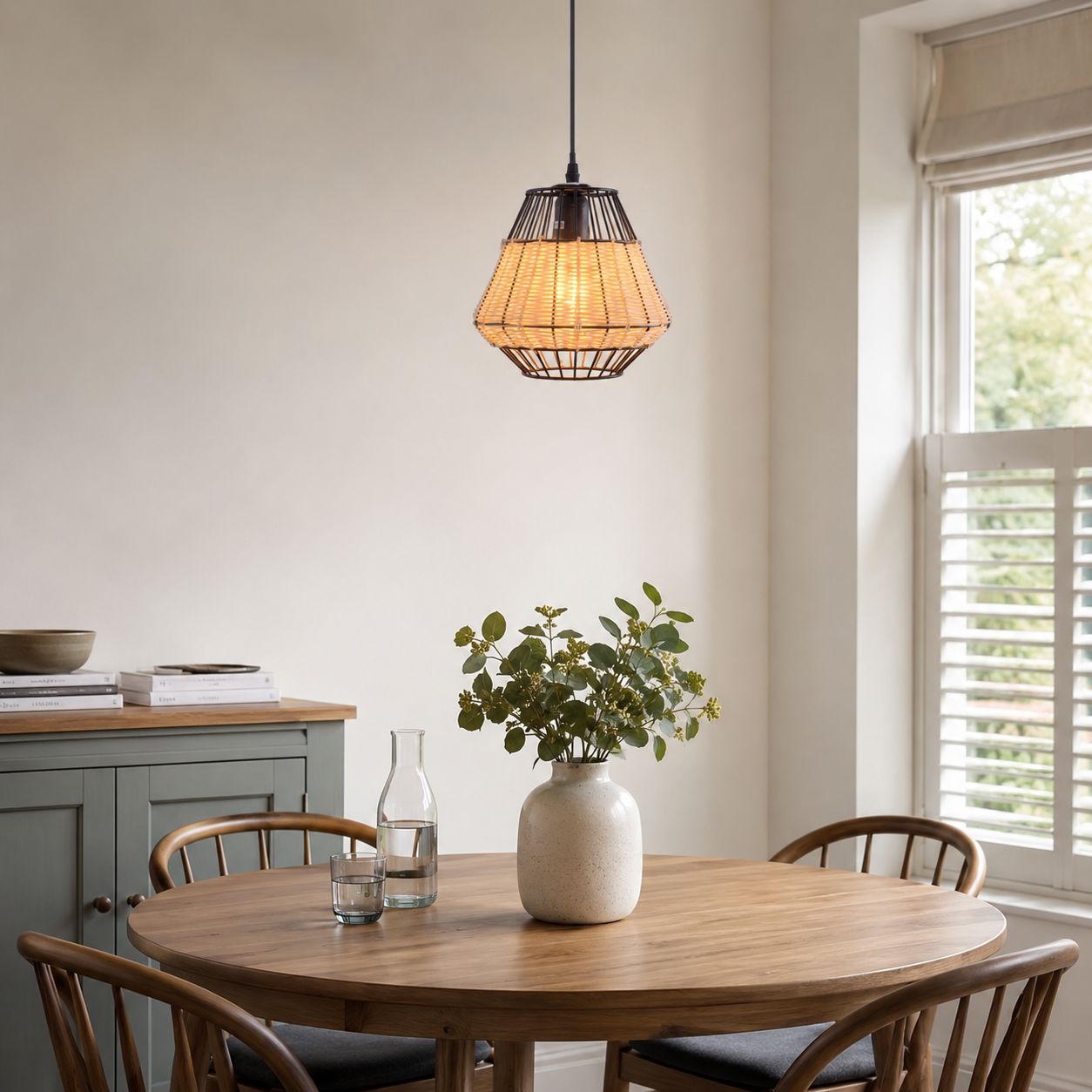 Glyph-Lightsin Hexagonal Woven Pendant Light for Natural Warmth and Modern Style Lightsin UK 