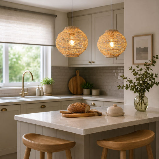 Lightsin Artisanal Rattan Pendant Light for Warm Interiors Lightsin UK 
