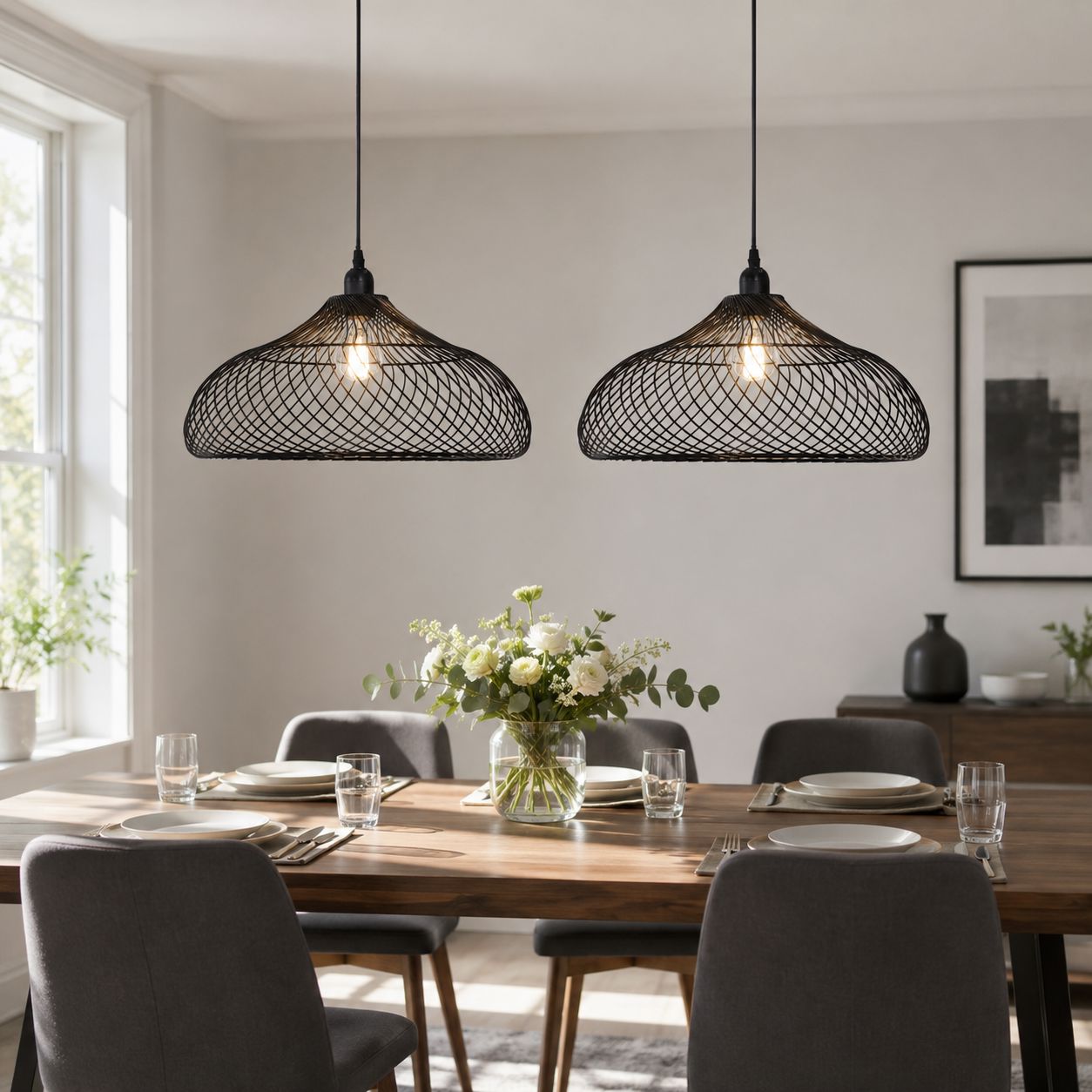Glyph-Lightsin Industrial Style Black Iron Pendant Light with Spiral Design Lightsin UK 
