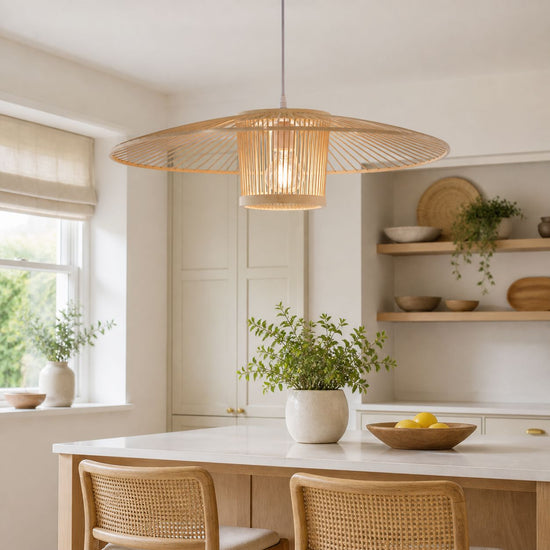 Lightsin Bamboo Pendant Light for Organic Elegance and Warmth Lightsin UK 
