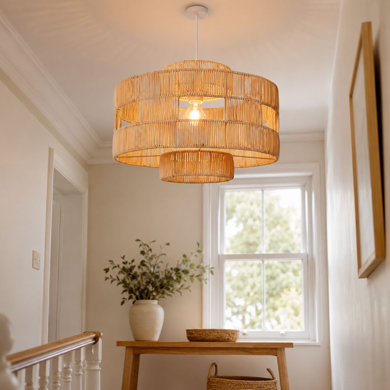 Lightsin Handcrafted Rattan Pendant Lamp for a Warm Touch Lightsin UK 
