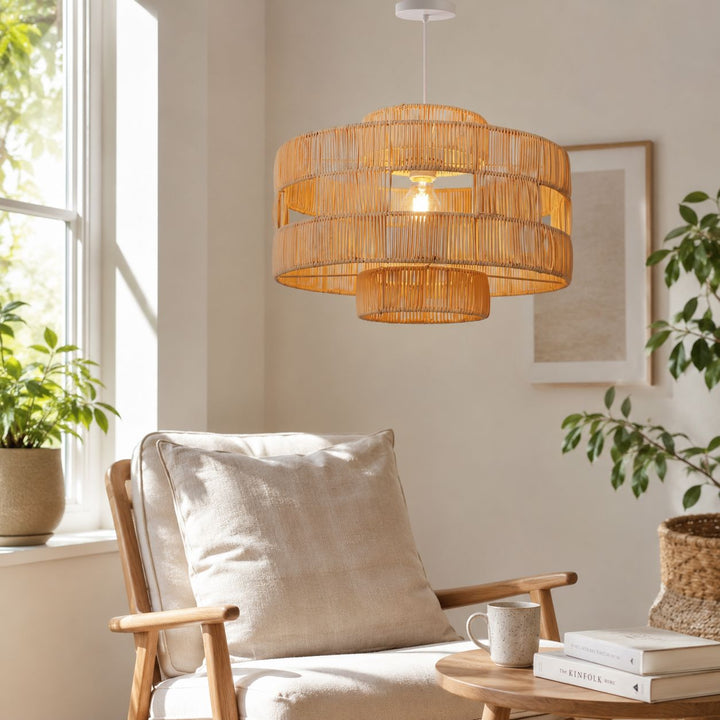 Lightsin Handcrafted Rattan Pendant Lamp for a Warm Touch Lightsin UK 