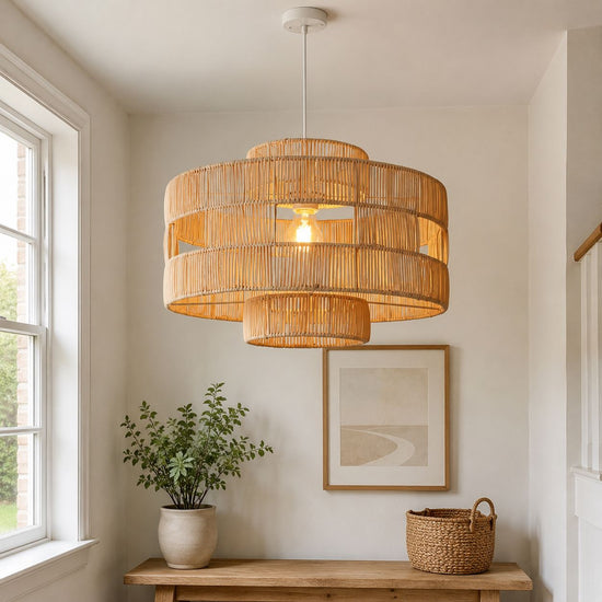 Lightsin Handcrafted Rattan Pendant Lamp for a Warm Touch Lightsin UK 