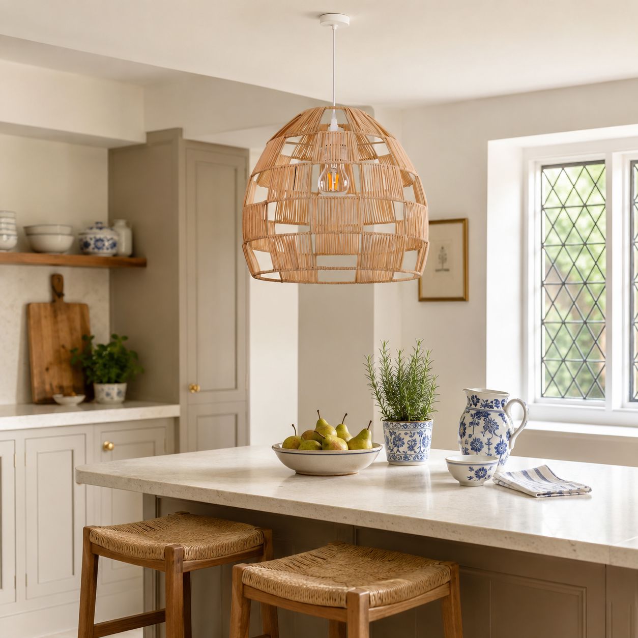 Lightsin Handwoven Rattan Pendant Light for a Warm & Stylish Ambiance Lightsin UK 