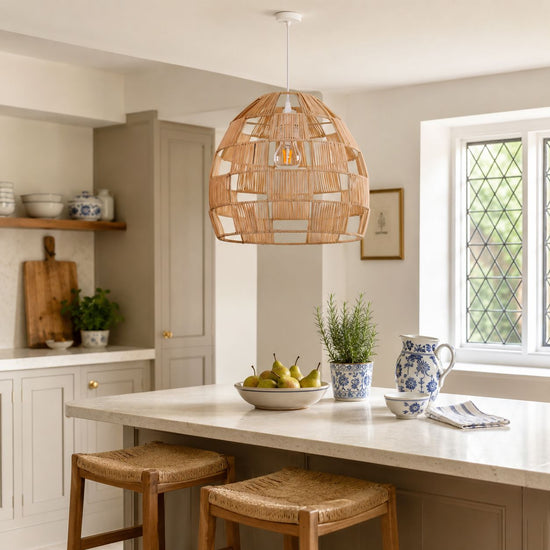 Lightsin Handwoven Rattan Pendant Light for a Warm & Stylish Ambiance Lightsin UK 
