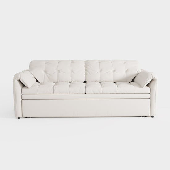 Cloud Elephant Ears Folding Corner Sofa Bed with Storage