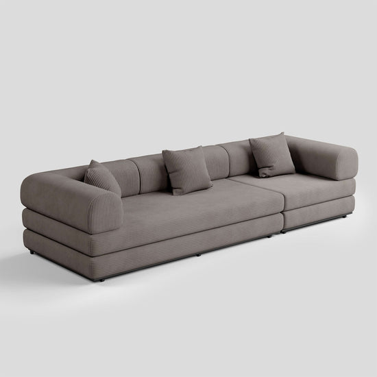 Cottonfy Matcha Toast Sofa Bed May Sale Cottonfy UK Grey 300 CM 