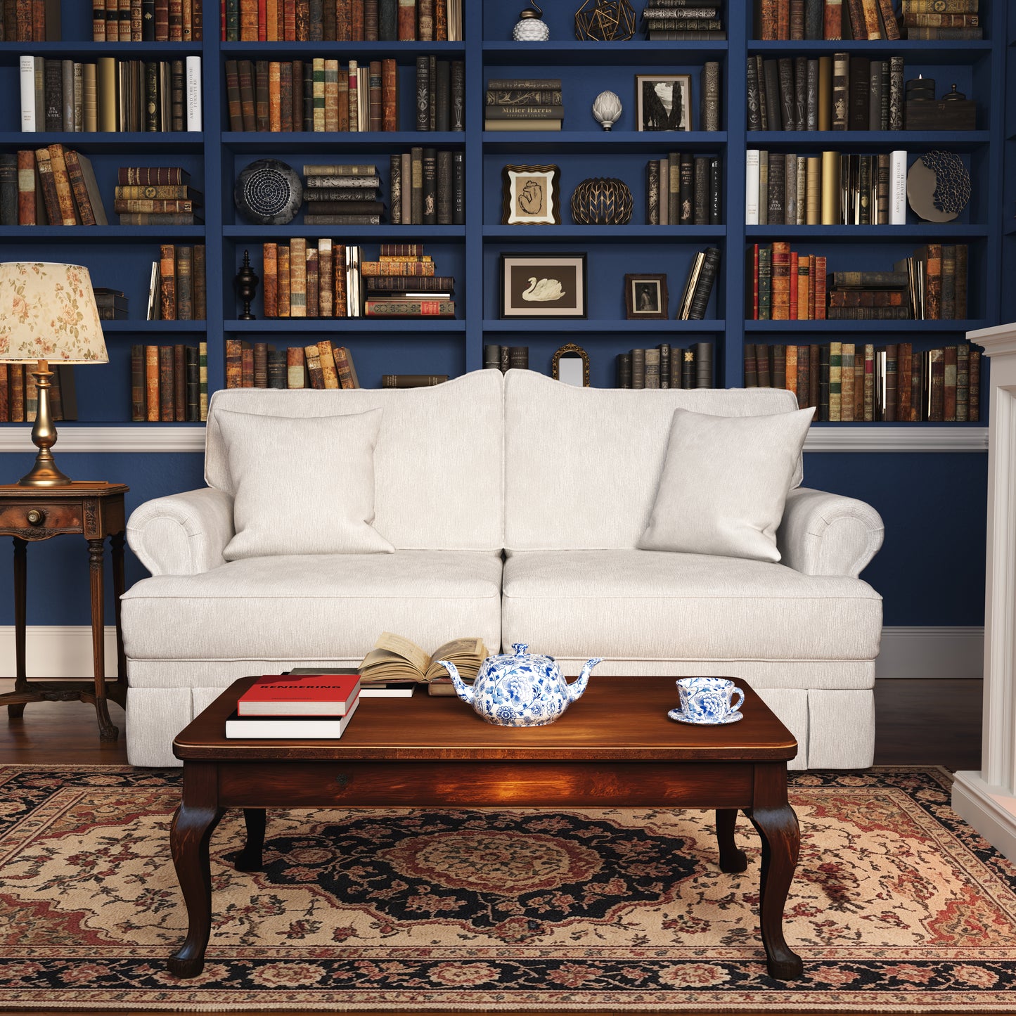 Kensington Chesterfield Style Retro Sofa with Storage