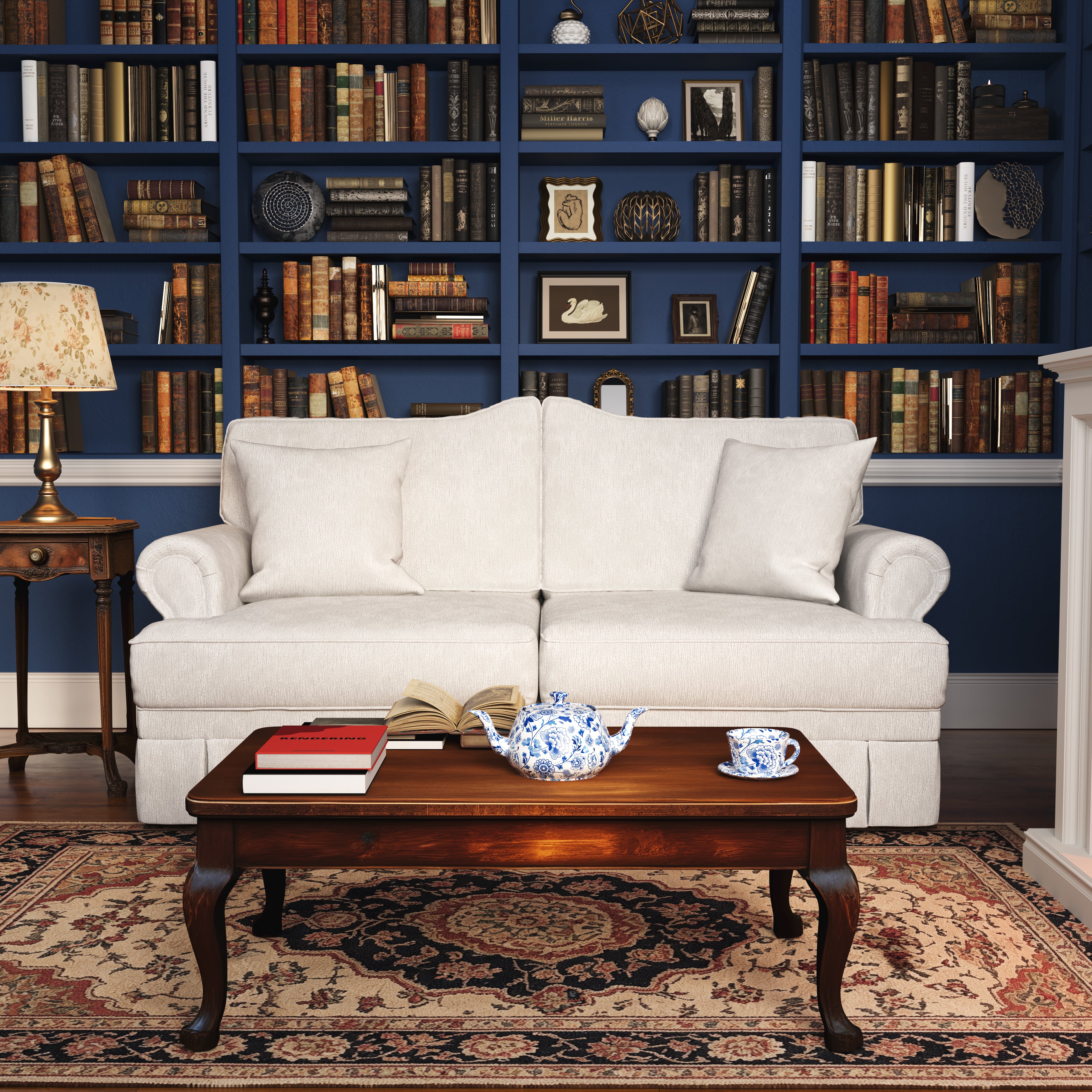 Kensington Chesterfield Style Retro Sofa with Storage