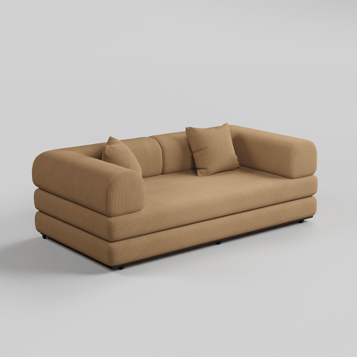 Cottonfy Matcha Toast Sofa Bed May Sale Cottonfy UK Khaki 180 CM 