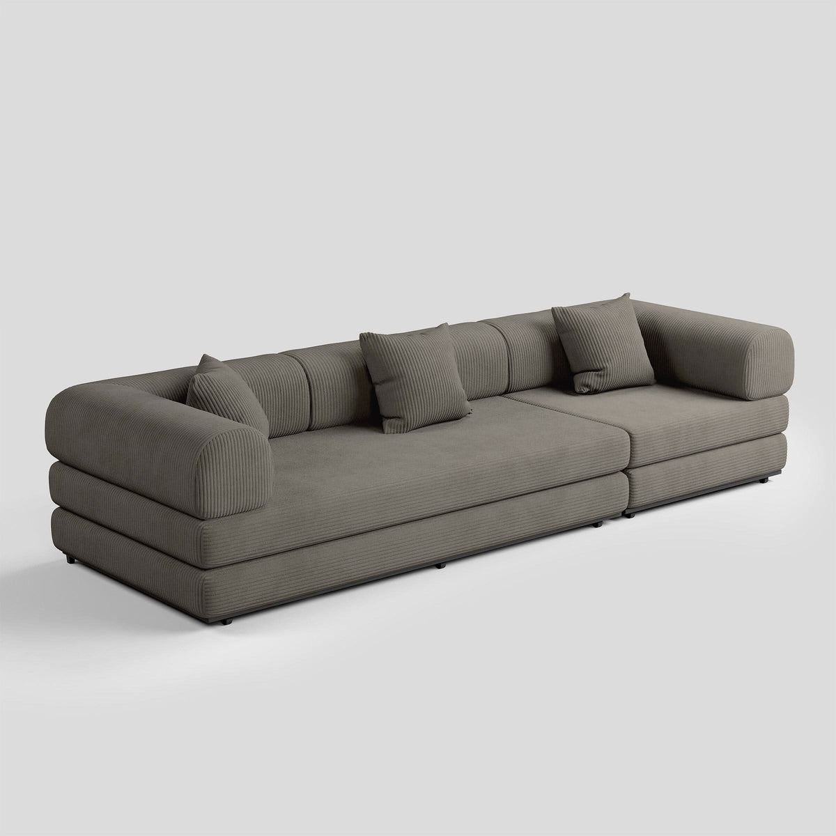 Cottonfy Matcha Toast Sofa Bed May Sale Cottonfy UK Dark Grey 300 CM 