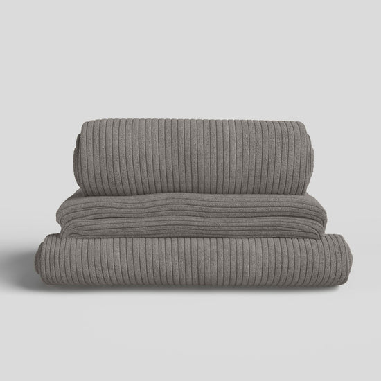 Cottonfy Tailored sofa cover for the Matcha Toast Sofa Bed Cottonfy UK 180CM Dark Grey 