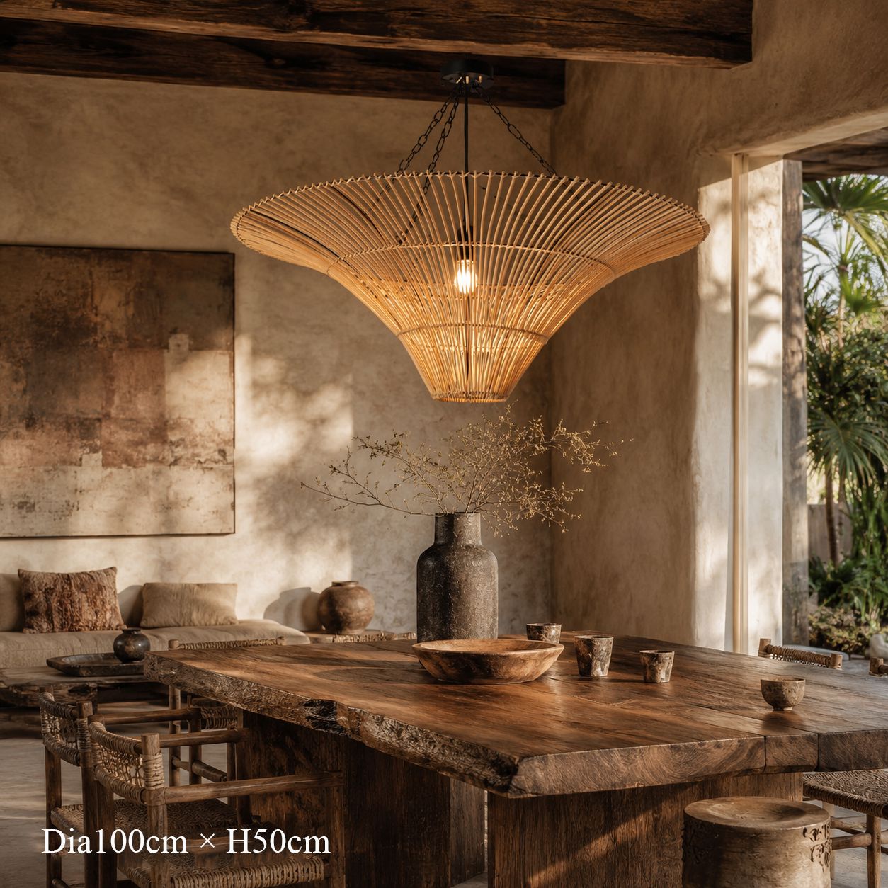 Lightsin Flying Saucer-Shaped Ceiling Light for Dining Room & Kitchen Island, 60-120cm Lightsin UK 