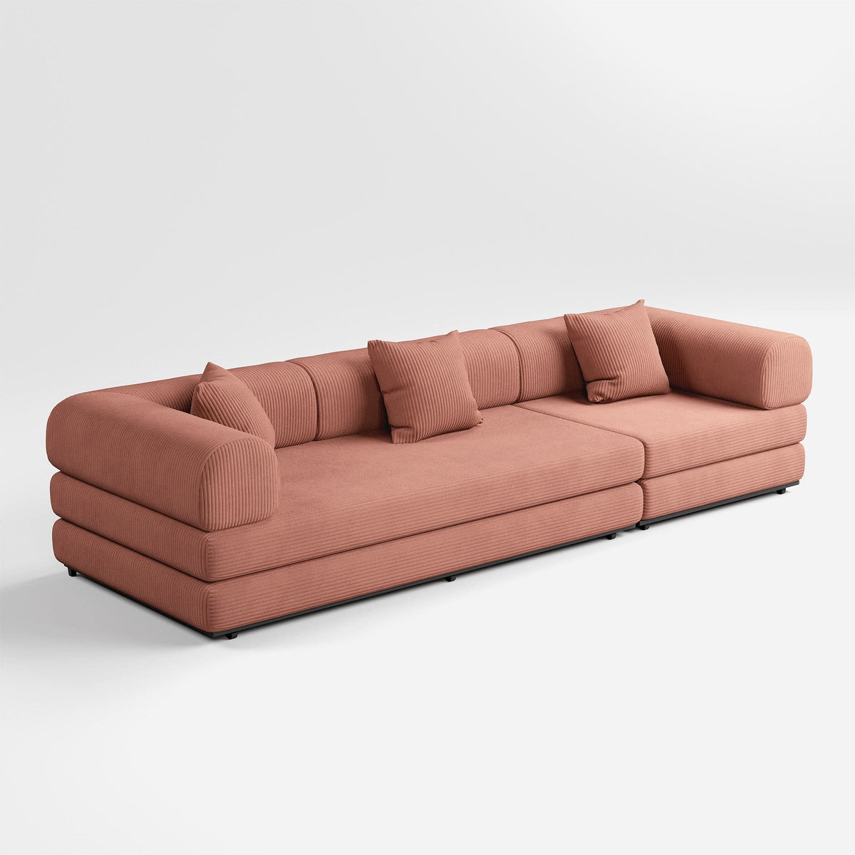 Cottonfy Matcha Toast Sofa Bed May Sale Cottonfy UK Blush 300 CM 