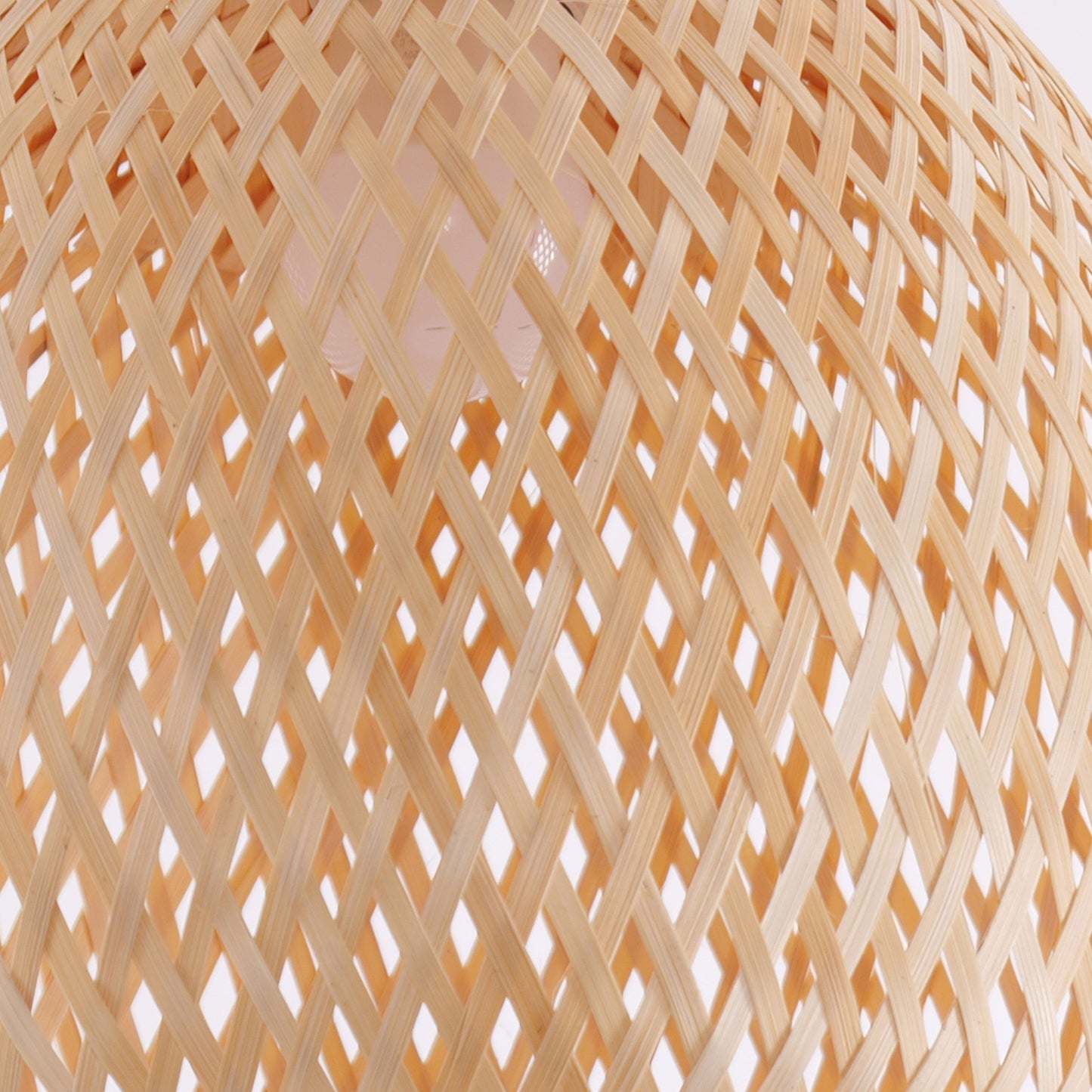 Lightsin Handwoven Bamboo Pendant Light Natural Elegance for Warm Ambient Spaces Lightsin UK 