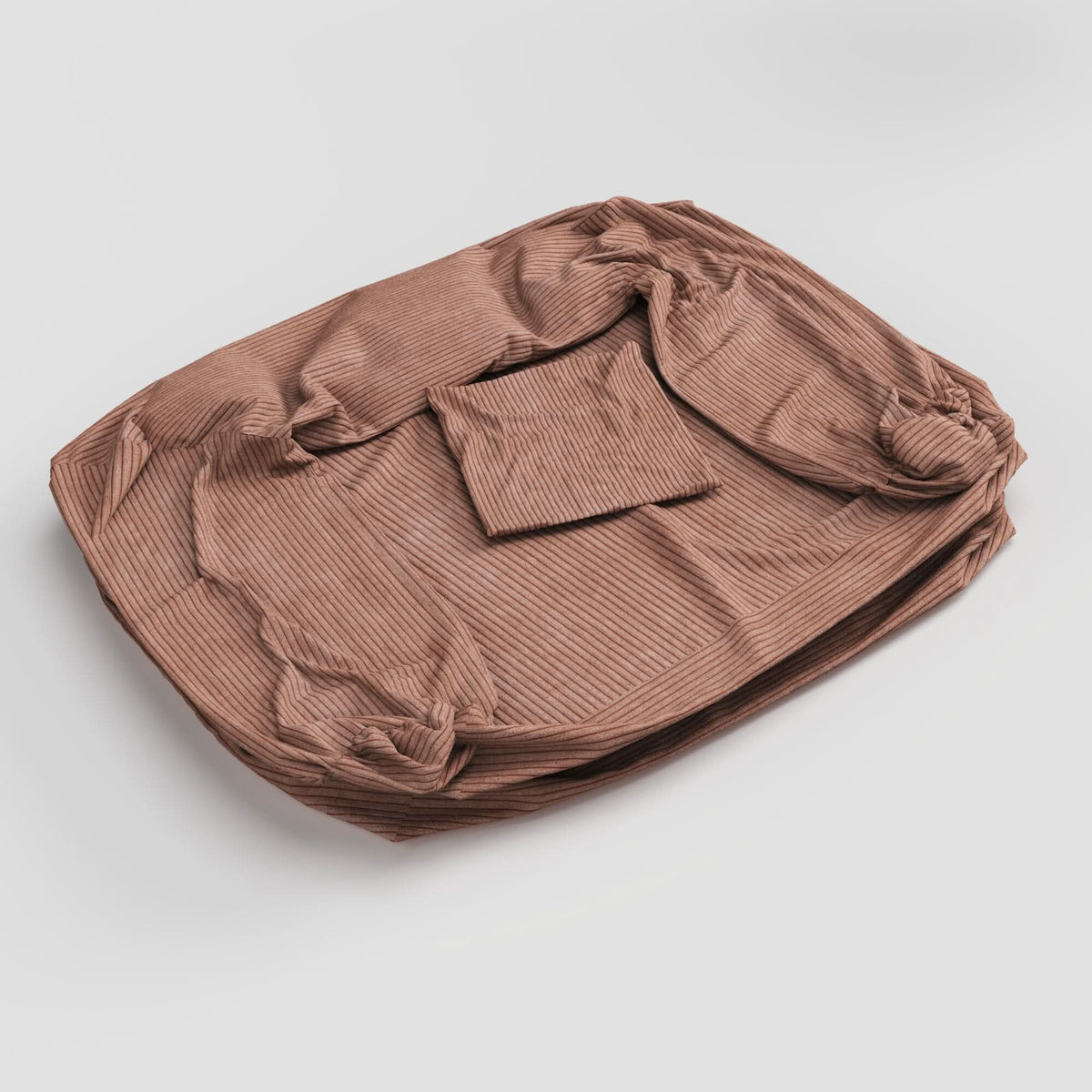 Cottonfy Tailored sofa cover for the Matcha Toast Sofa Bed Cottonfy UK 130CM Blush 