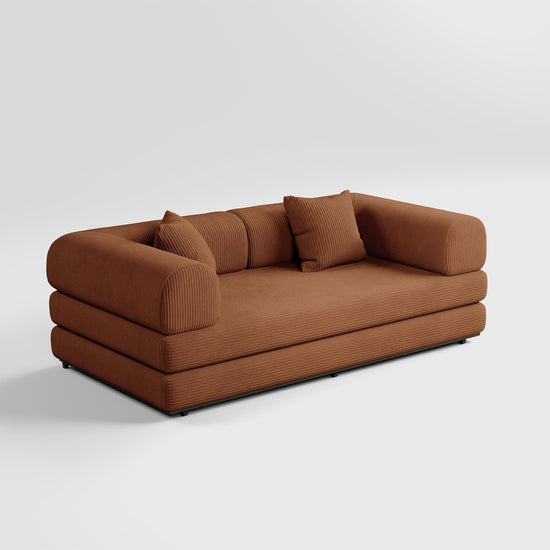 Cottonfy Matcha Toast Sofa Bed May Sale Cottonfy UK Cocoa 180 CM 