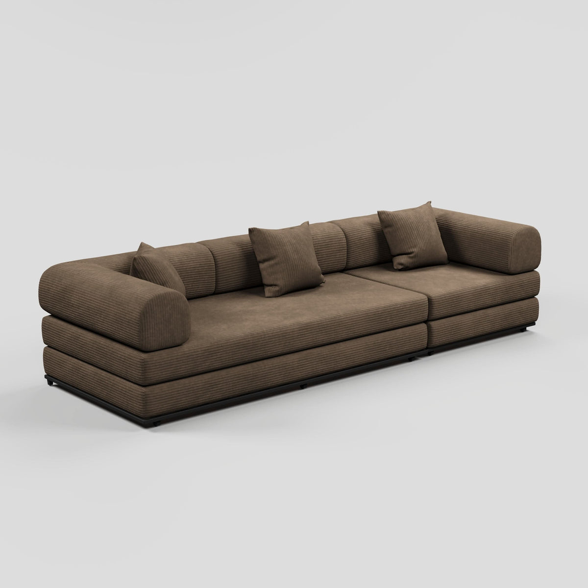 Cottonfy Matcha Toast Sofa Bed May Sale Cottonfy UK Brown 300 CM 