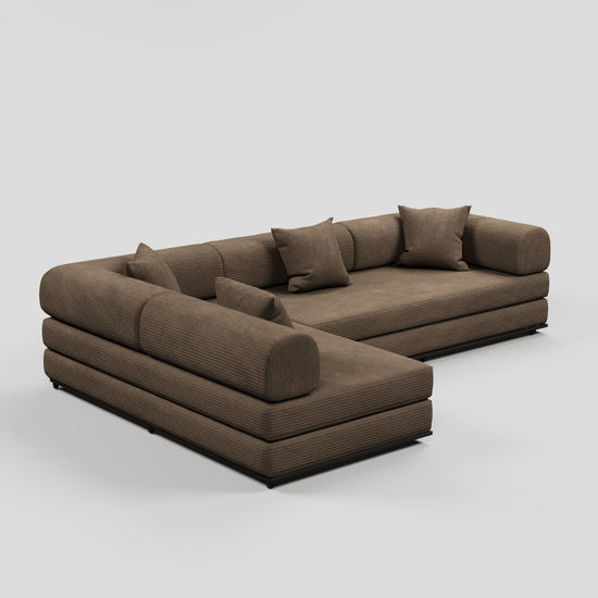 Cottonfy Matcha Toast Sofa Bed May Sale Cottonfy UK Brown Corner 