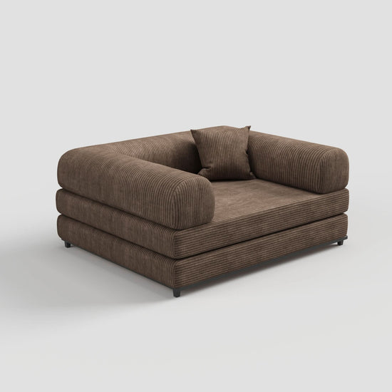 Cottonfy Matcha Toast Sofa Bed May Sale Cottonfy UK Brown 130CM (pre-order) 