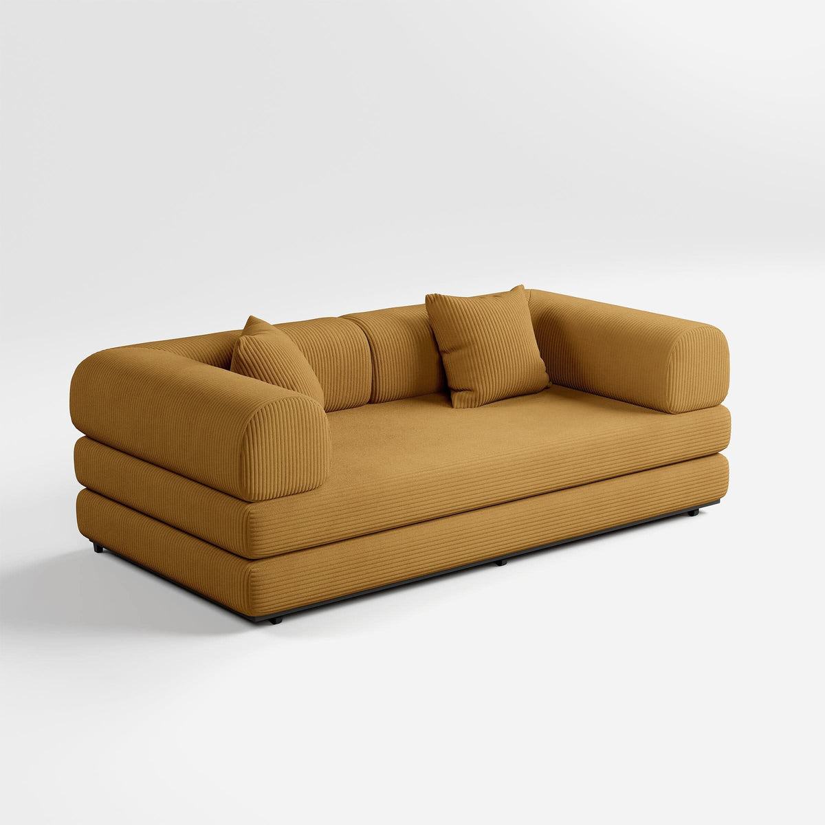 Cottonfy Matcha Toast Sofa Bed May Sale Cottonfy UK Mustard 180 CM 