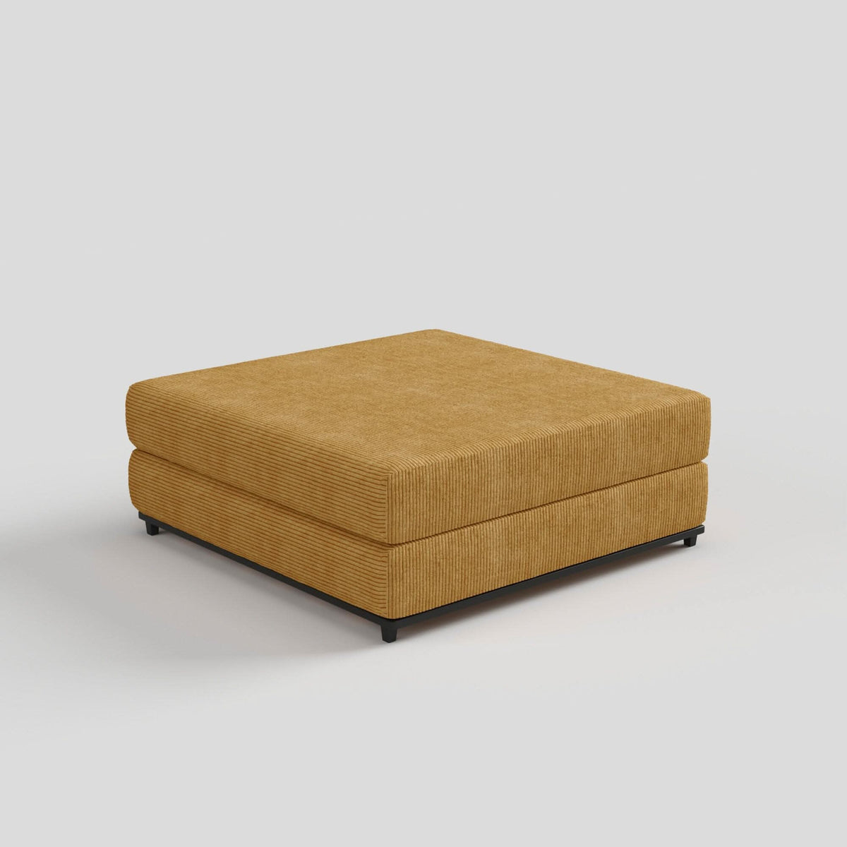 Cottonfy Matcha Toast Sofa Bed May Sale Cottonfy UK Mustard Footrest 