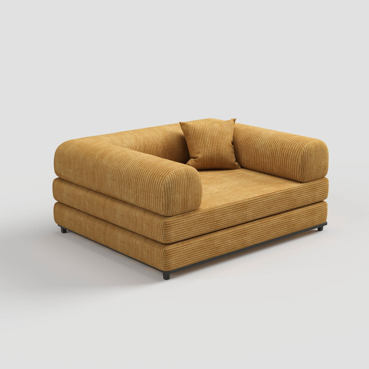 Cottonfy Matcha Toast Sofa Bed May Sale Cottonfy UK Mustard 130CM (pre-order) 