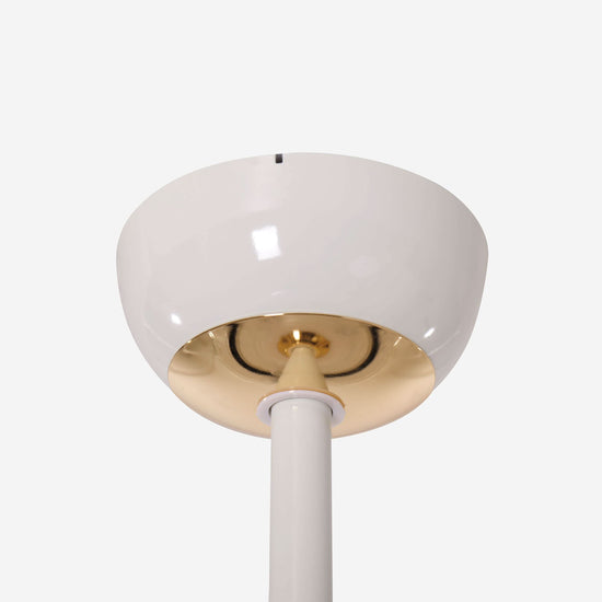 42 inch reversible ceiling fan with LED light with dimensions shown for installation