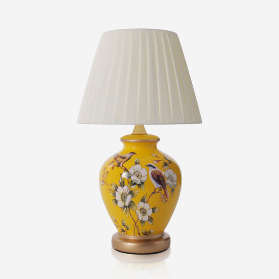 Chinoiserie Hand-Painted Ceramic Table Lamp Collection