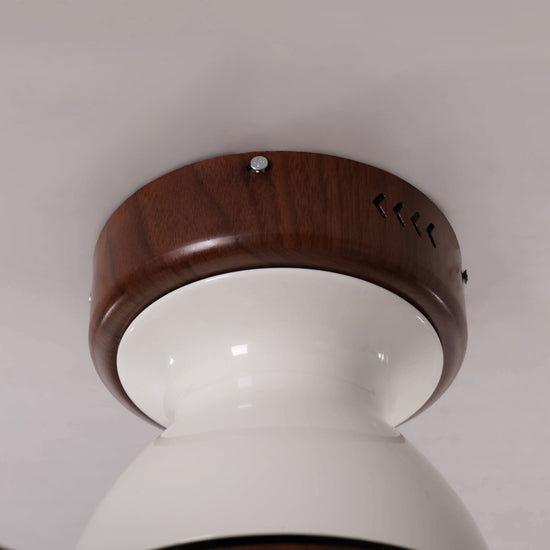36 inch reversible ceiling fan with LED light highlighting the blade and light ring